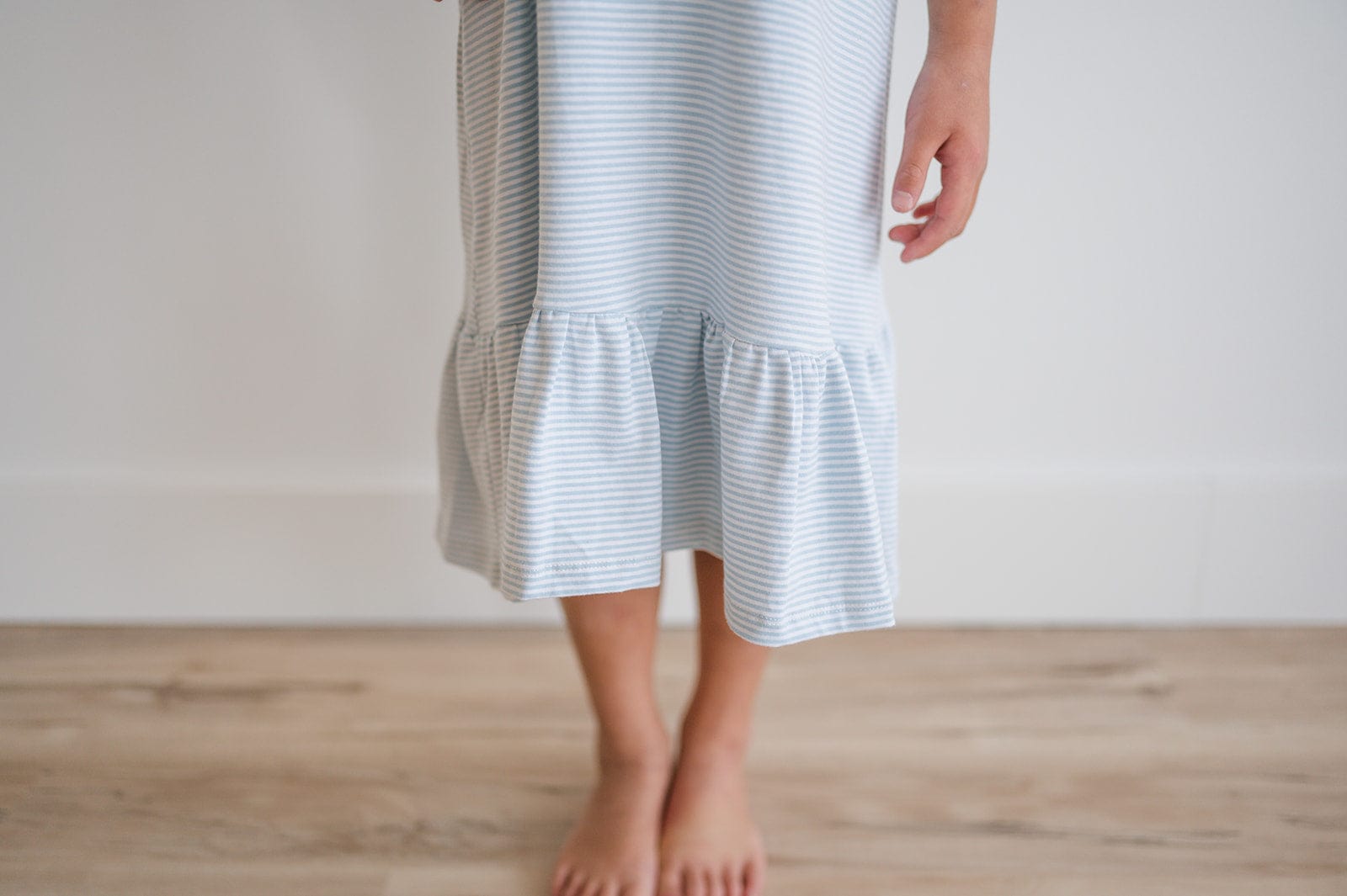 *NEW* HALLE NIGHTGOWN IN BLUE STRIPE