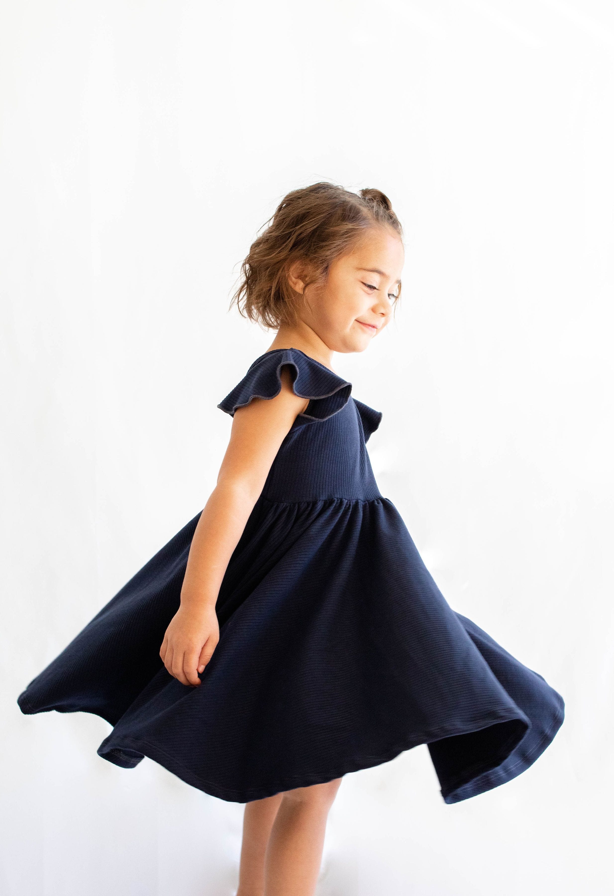 SALE* HALLE NIGHTGOWN IN RIBBED LIGHT MAUVE – Pickadilee Kids