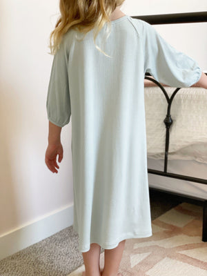 NEW Lauren Nightgown In Christmas Mint, Christmas Pajamas, Christmas Nightgown, Baby Nightgown, Toddler Nightgown, Girl Nightgown, gift