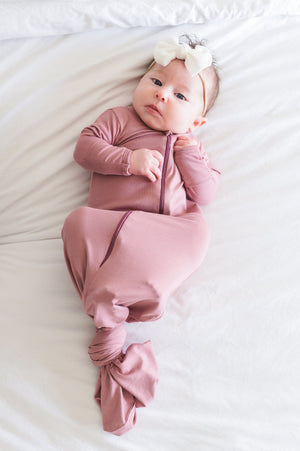 Just Born Baby Long Sleeve Gown With Mitten Cuffs : Target